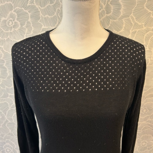 Renee C Black Sweater - Sz L - Picture 12 of 12